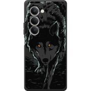 Чорний чохол BoxFace Xiaomi Redmi 15 Wolf