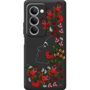 Чорний чохол BoxFace Xiaomi Redmi 15 3D Ukrainian Muse