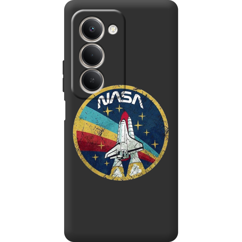 Чорний чохол BoxFace Xiaomi Redmi 15 NASA