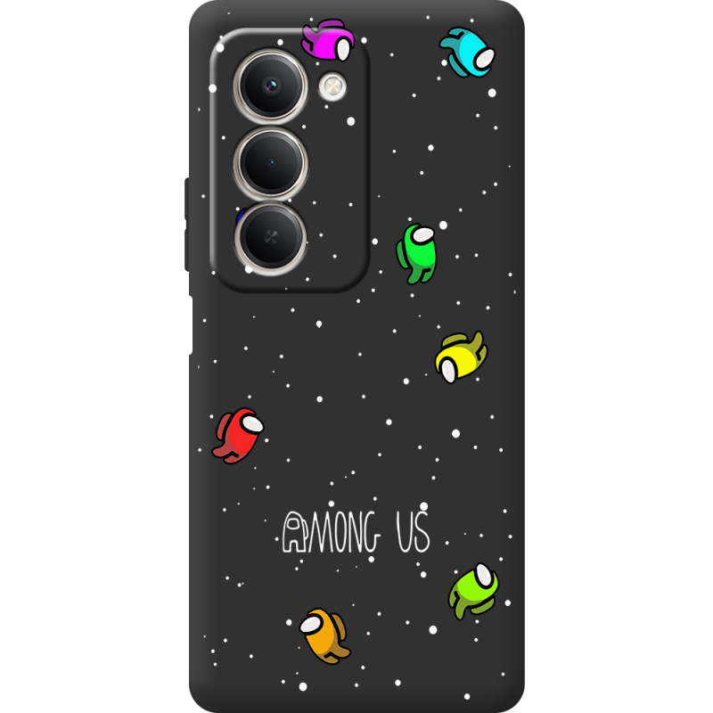 Чорний чохол BoxFace Xiaomi Redmi 15 Among Us Invisible