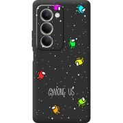 Чорний чохол BoxFace Xiaomi Redmi 15 Among Us Invisible