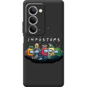 Чорний чохол BoxFace Xiaomi Redmi 15 Among Us Impostors