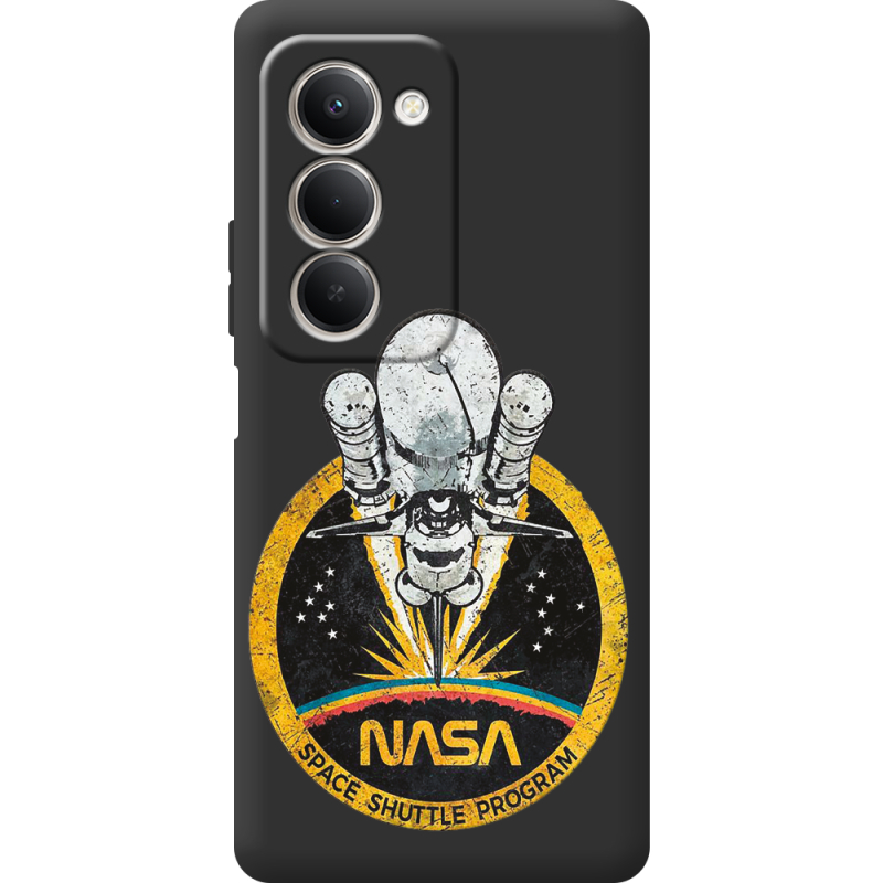 Чорний чохол BoxFace Xiaomi Redmi 15 NASA Spaceship