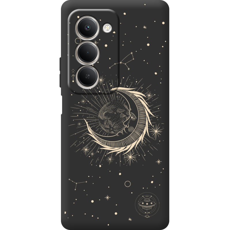 Чорний чохол BoxFace Xiaomi Redmi 15 Moon