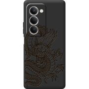 Чорний чохол BoxFace Xiaomi Redmi 15 Chinese Dragon