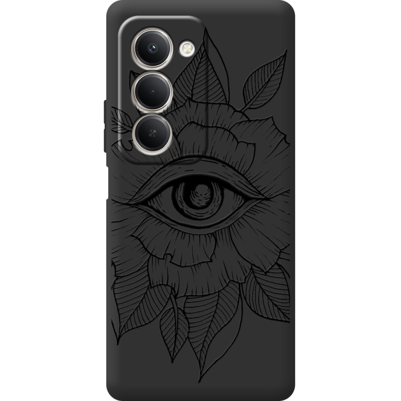Чорний чохол BoxFace Xiaomi Redmi 15 Eye
