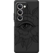 Чорний чохол BoxFace Xiaomi Redmi 15 Eye