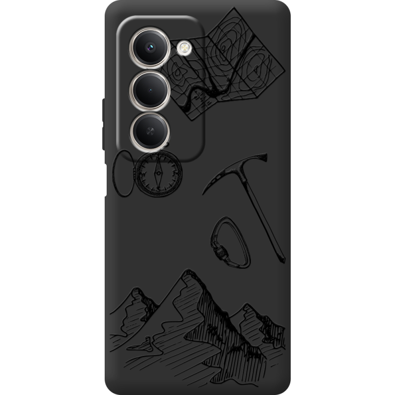 Чорний чохол BoxFace Xiaomi Redmi 15 Mountains