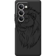 Чорний чохол BoxFace Xiaomi Redmi 15 Lion