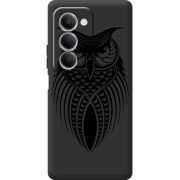Чорний чохол BoxFace Xiaomi Redmi 15 Owl