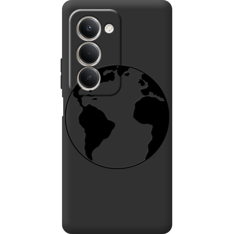Чорний чохол BoxFace Xiaomi Redmi 15 Earth