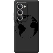 Чорний чохол BoxFace Xiaomi Redmi 15 Earth
