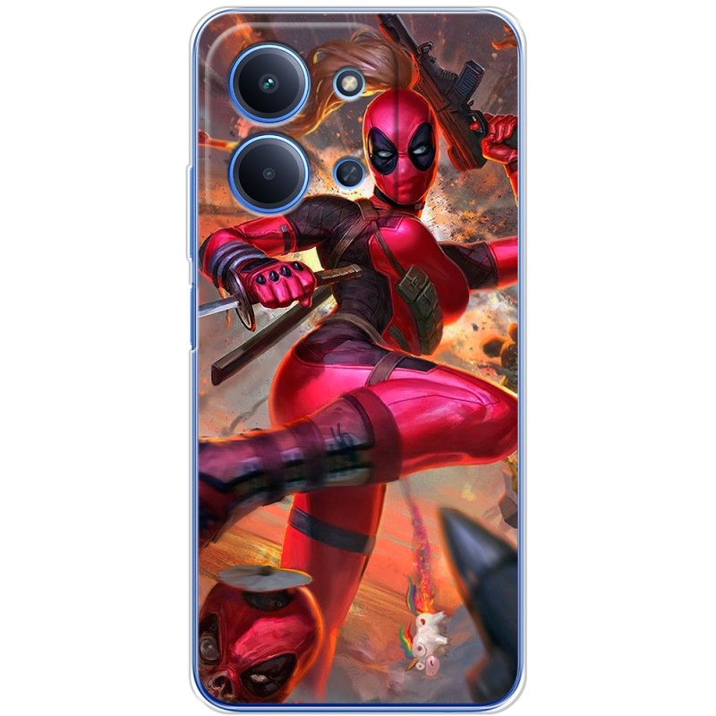 Чохол BoxFace Xiaomi Redmi 15C Woman Deadpool