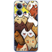 Чохол BoxFace Xiaomi Redmi 15C Sleepy Cats