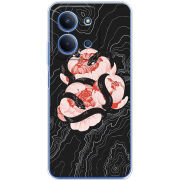 Чохол BoxFace Xiaomi Redmi 15C Snake Rose