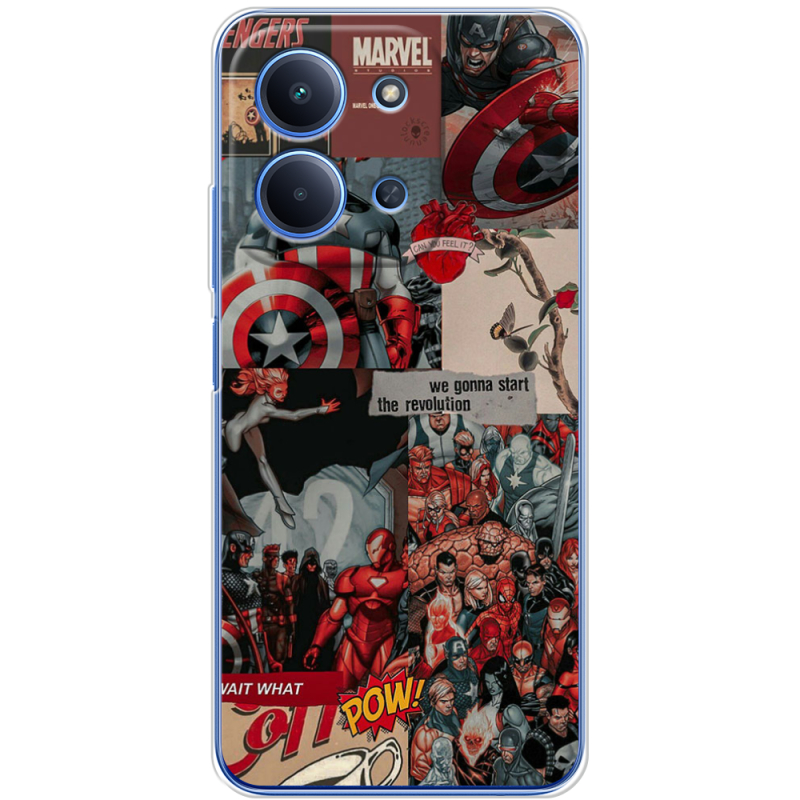 Чохол BoxFace Xiaomi Redmi 15C Marvel Avengers