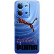 Прозорий чохол BoxFace Xiaomi Redmi 15C Wild Cat