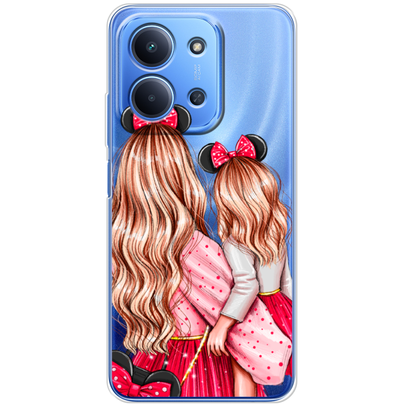 Прозорий чохол BoxFace Xiaomi Redmi 15C Mouse Girls