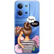 Прозорий чохол BoxFace Xiaomi Redmi 15C Super Mama and Daughter