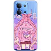 Прозорий чохол BoxFace Xiaomi Redmi 15C Wiked Lady
