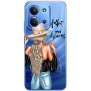 Прозорий чохол BoxFace Xiaomi Redmi 15C Follow Your Dreams