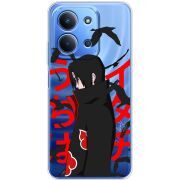 Прозорий чохол BoxFace Xiaomi Redmi 15C Учиха Итачи