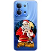 Прозорий чохол BoxFace Xiaomi Redmi 15C Cool Santa