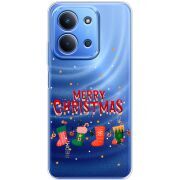 Прозорий чохол BoxFace Xiaomi Redmi 15C Merry Christmas