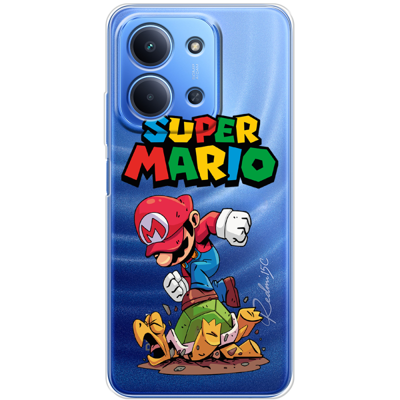 Прозорий чохол BoxFace Xiaomi Redmi 15C Super Mario