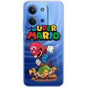 Прозорий чохол BoxFace Xiaomi Redmi 15C Super Mario