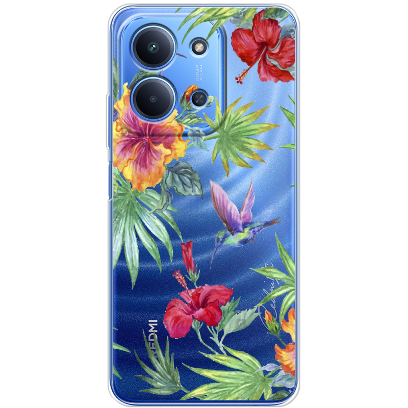 Прозорий чохол BoxFace Xiaomi Redmi 15C Tropical