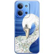 Прозорий чохол BoxFace Xiaomi Redmi 15C Swan