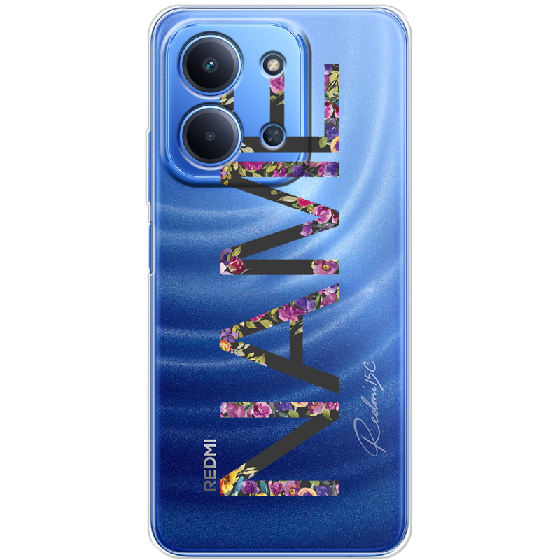 Прозорий чохол BoxFace Xiaomi Redmi 15C Именной