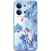 Чохол зі стразами Xiaomi Redmi 15C Orchids