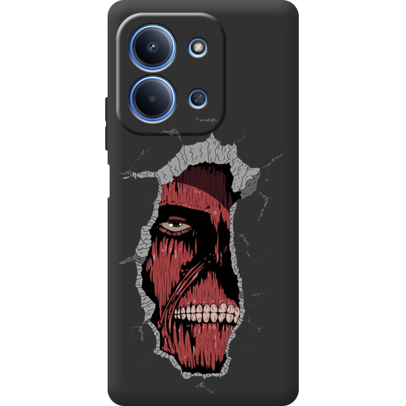 Чорний чохол BoxFace Xiaomi Redmi 15C Нападение на Титана