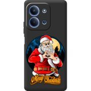 Чорний чохол BoxFace Xiaomi Redmi 15C Cool Santa