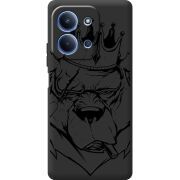 Чорний чохол BoxFace Xiaomi Redmi 15C Bear King