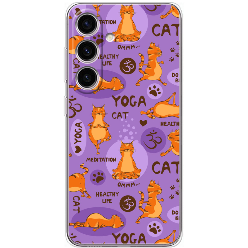 Чохол BoxFace Samsung Galaxy M56 (M566) Yoga Cat