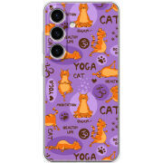 Чохол BoxFace Samsung Galaxy M56 (M566) Yoga Cat