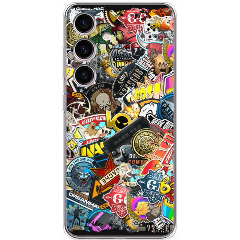 Чохол BoxFace Samsung Galaxy M56 (M566) CS:Go Stickerbombing