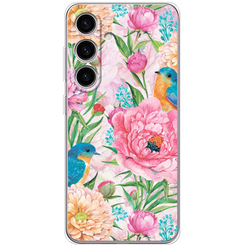 Чохол BoxFace Samsung Galaxy M56 (M566) Birds in Flowers