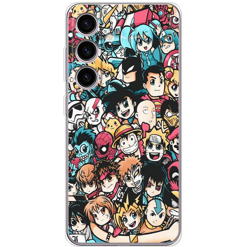 Чохол BoxFace Samsung Galaxy M56 (M566) Anime Stickers