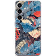 Чохол BoxFace Samsung Galaxy M56 (M566) Blue Herb