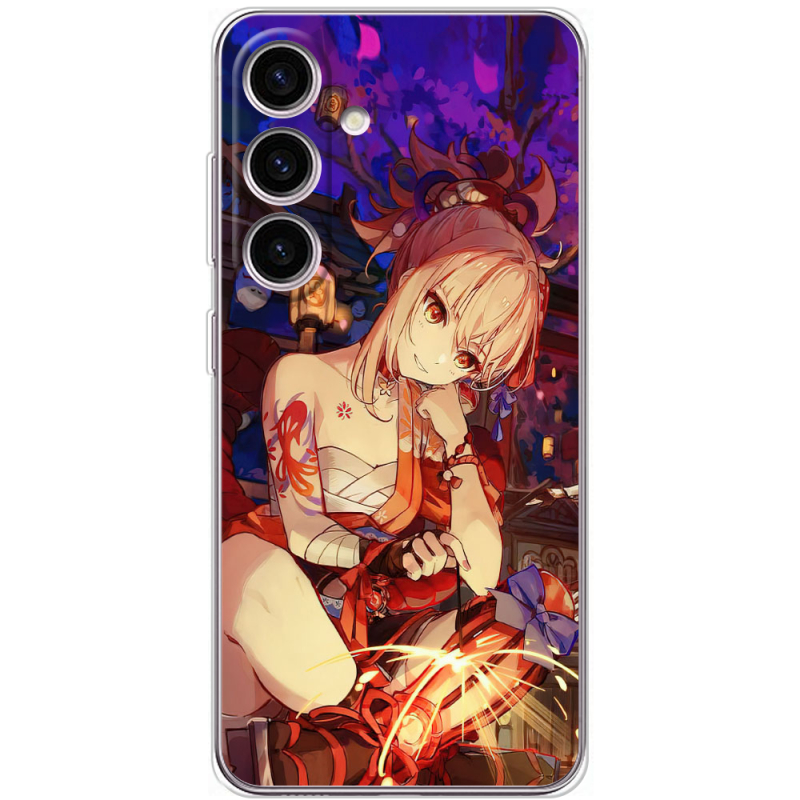 Чохол BoxFace Samsung Galaxy M56 (M566) Genshin Ёимия с огоньком