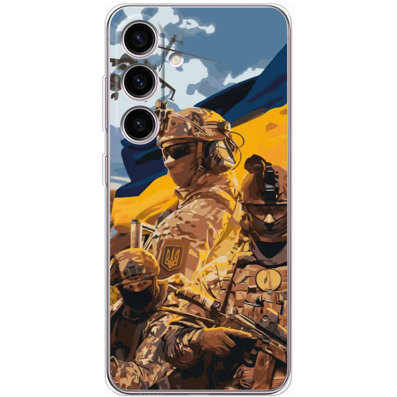 Чохол BoxFace Samsung Galaxy M56 (M566) Воїни ЗСУ