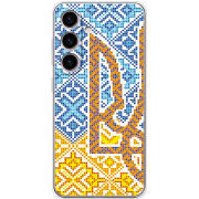 Чохол BoxFace Samsung Galaxy M56 (M566) Тризуб Вишивка