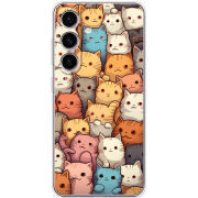 Чохол BoxFace Samsung Galaxy M56 (M566) Котики муркотики