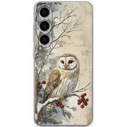 Чохол BoxFace Samsung Galaxy M56 (M566) Christmas Owl