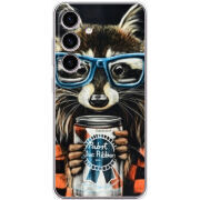 Чохол BoxFace Samsung Galaxy M56 (M566) Енот с банкой