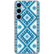 Чохол BoxFace Samsung Galaxy M56 (M566) Блакитний Орнамент
